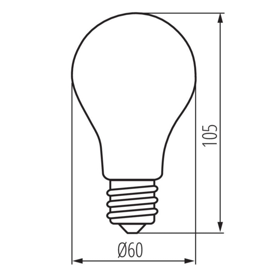 LED Leuchtmittel Transparent Warmweiß Neutralweiß 10W E27 230V